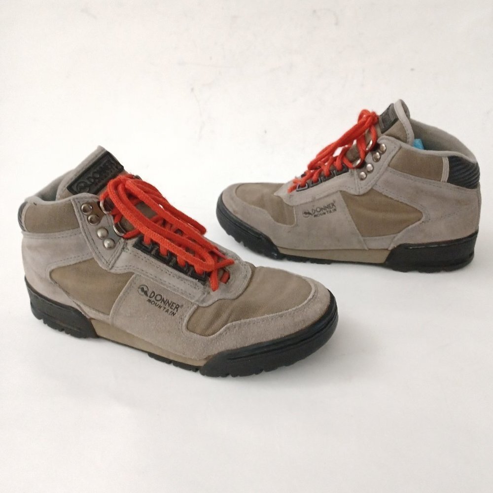 🌄 Donner Mountain Vintage Suede Hiking Boots Size 7 🌄